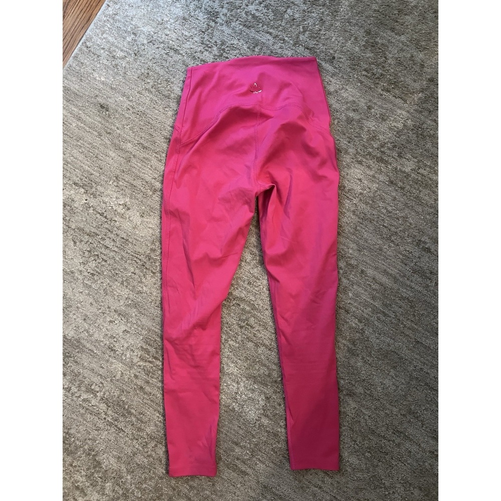 Beyond Yoga Women's Spacedye At Your Leisure High Waisted Legging XS Vivid Pink